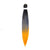 Kanekalon Ombré S20 – blaue Galaxie, Orange