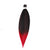Kanekalon Ombré T1B ROT – Burgunderbraun, Rot